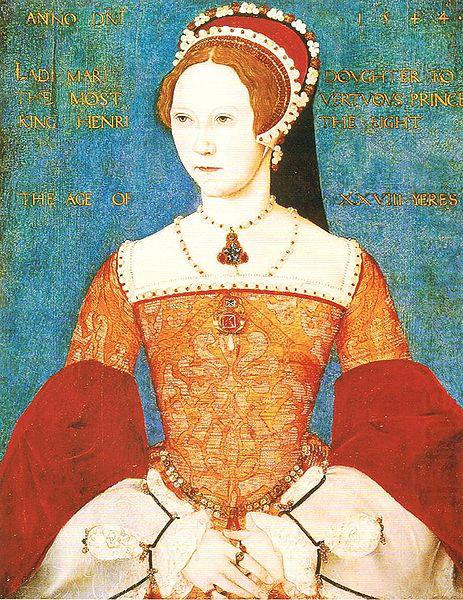 unknow artist Portrait of Mary I of England, at the time the Princess Mary